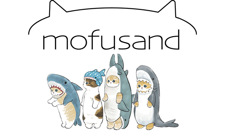 鮫の着ぐるみを着た猫など可愛い Mofusand のポップアップショップがオープン アート イベント ニュース デザインってオモシロイ Mdn Design Interactive