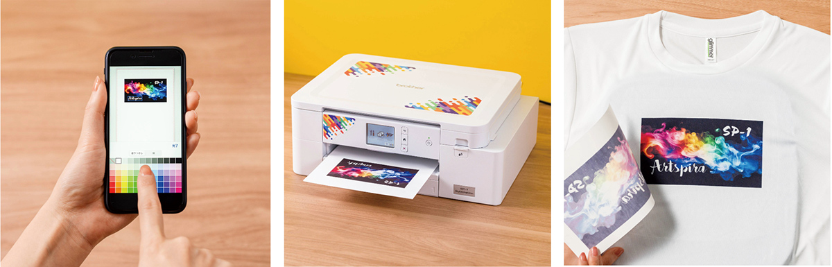 ブラザー、オリジナルグッズ作りに便利な昇華転写プリンター「SP-1」を