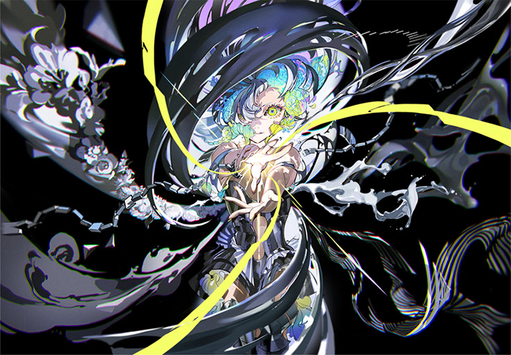 米山舞 「illume」 個展ING キルラキル”などに参加したアニメーター