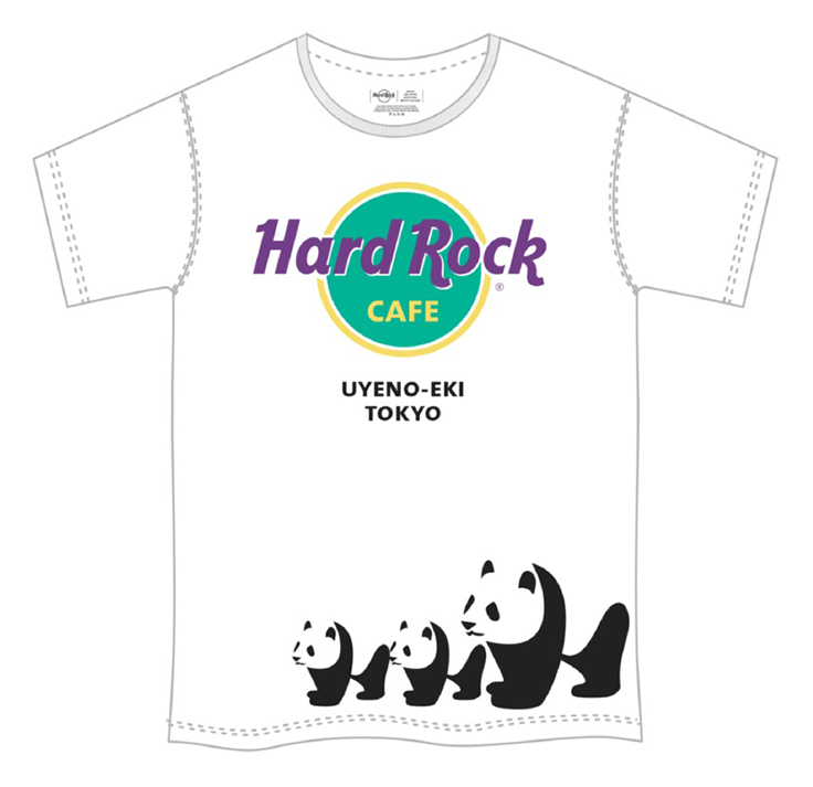 ハードロックカフェ上野 上野動物園 双子パンダ誕生記念ピン パンダ