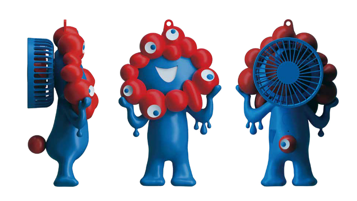 ミソ様 ヘソプロダクション、「EXPO2025 ミャクミャク ハンディファン」を発売