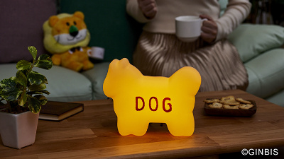 プレミアムバンダイに「たべっ子どうぶつ」のデザインのルームライトが