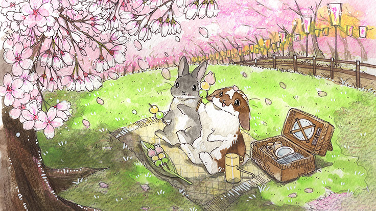 人気の“うさぎしんぼる展”のスピンオフ企画でイラストレーターのVery